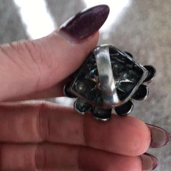Vintage marcasite ring - Picture 4 of 6
